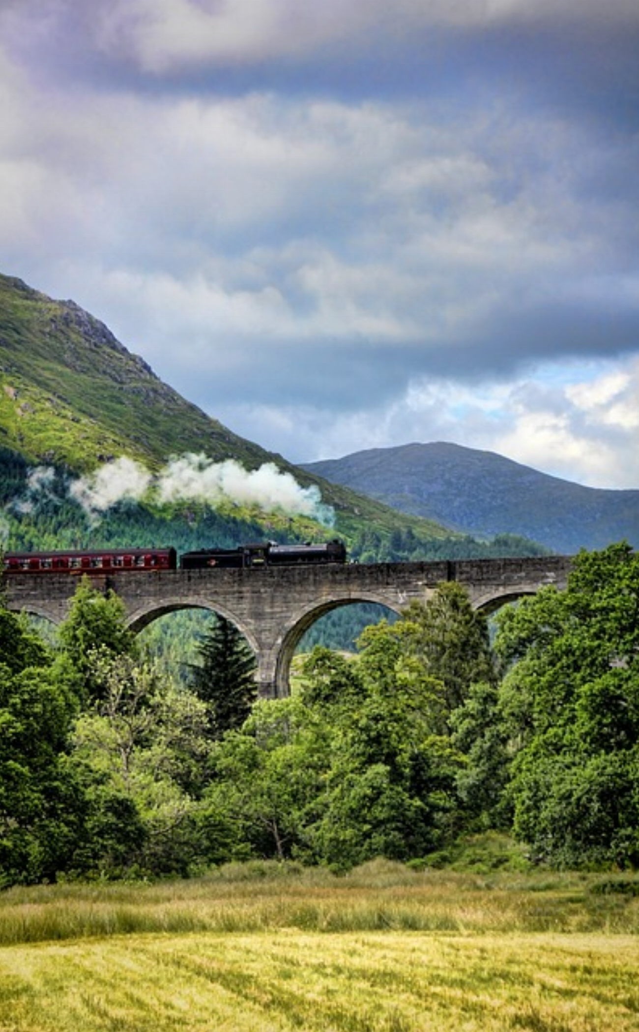 Découvrez le train Harry Potter en Écosse : Un voyage…