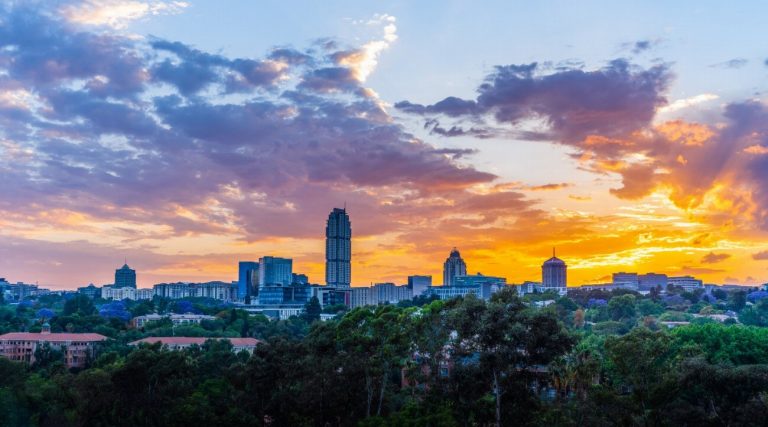Ils ont transformé Johannesburg en une toile géante…